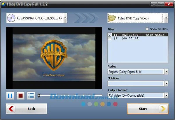 Proceso de copiado de DVD con IQmango