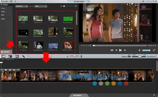 ArcSoft ShowBiz 6.0 - Software para crear películas y editar videos