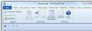 Chem4Word Interface