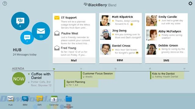 BlackBerry Blend 2024: administre y sincronice los datos de BlackBerry en una PC