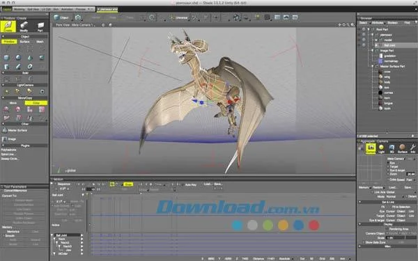 Shade 3D pour Unity pour Mac 13.2.7 - Rendu 3D pour les jeux sur Mac