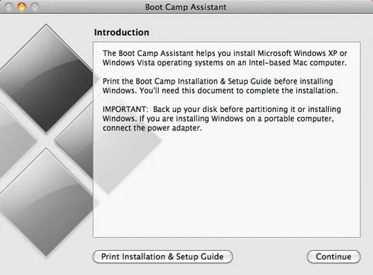 Boot Camp 5.1.5769-Mac에 Windows를 설치하기 위한 유틸리티