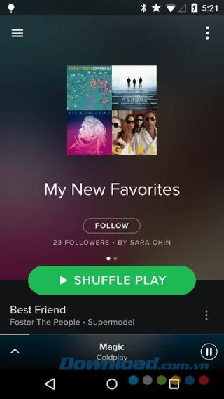 Spotify für Android - Hören Sie Musik online auf Android