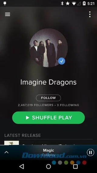 Spotify für Android - Hören Sie Musik online auf Android