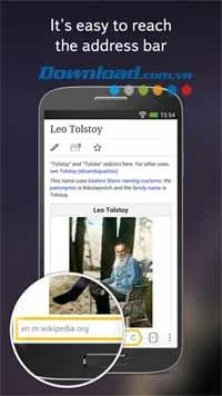 Yandex.Browser für Android - Hochgeschwindigkeits-Webbrowser für Android