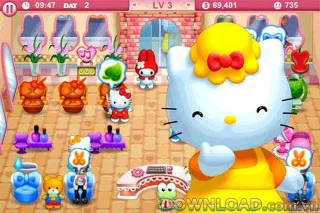 Salón de belleza Hello Kitty para iOS: juego de salón Hello Kitty
