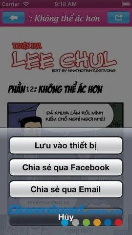 Lee Chul para iOS 2.0 - Serie de cómics coreanos