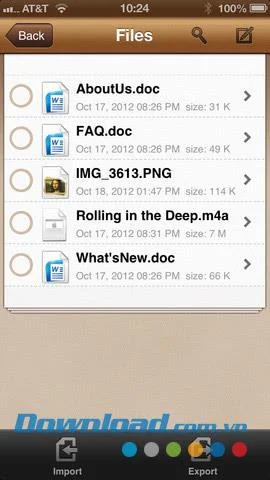 iSafeBox per iOS 2.0 - Proteggi file, foto su iPhone / iPad