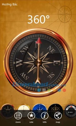 Compass para Windows Phone 1.2.0.0: aplicación Compass
