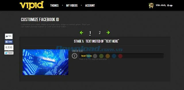 Vipid Basic - 비디오 인트로를 온라인으로 만드는 응용 프로그램