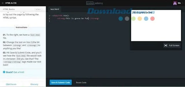 Code Academy-온라인에서 무료로 프로그래밍 배우기