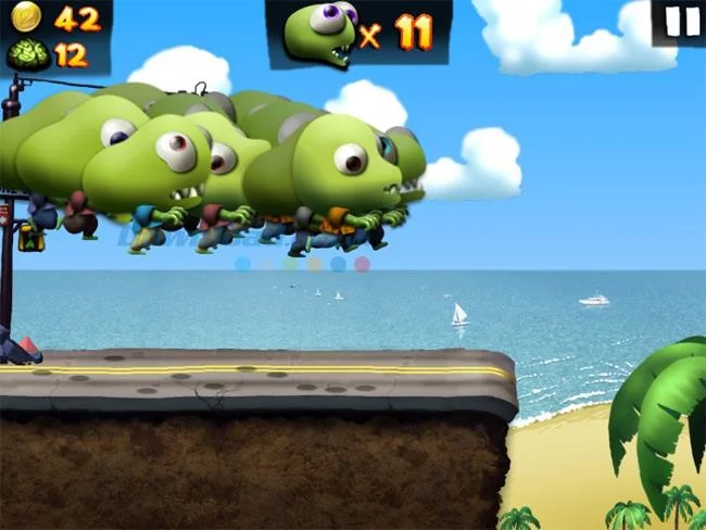 El secreto para conquistar el juego Zombie Tsunami