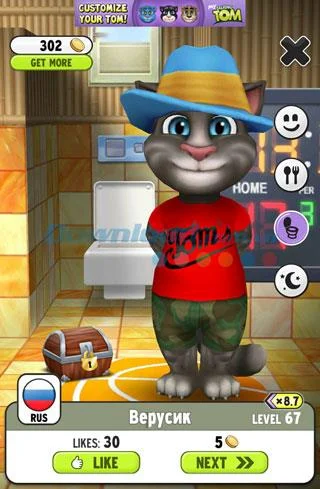 Comment jouer au jeu My Talking Tom