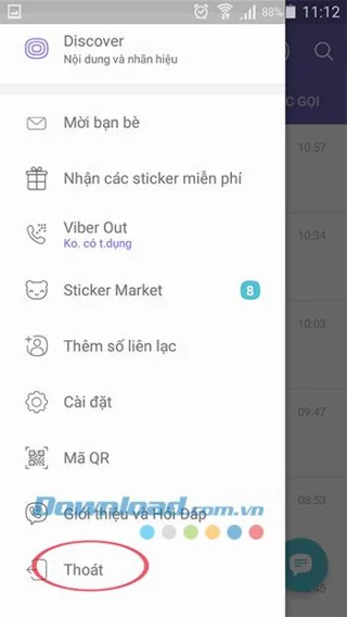 コンピューターと電話でViberからサインアウトする方法
