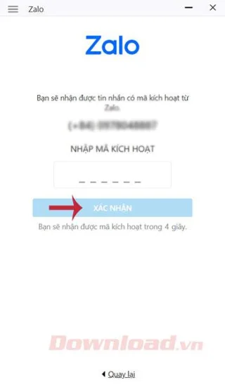Zalo 암호를 가장 빠르게 검색하는 방법