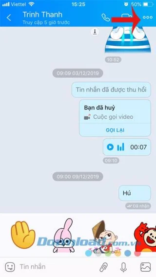 Cómo cambiar el fondo del chat en Zalo