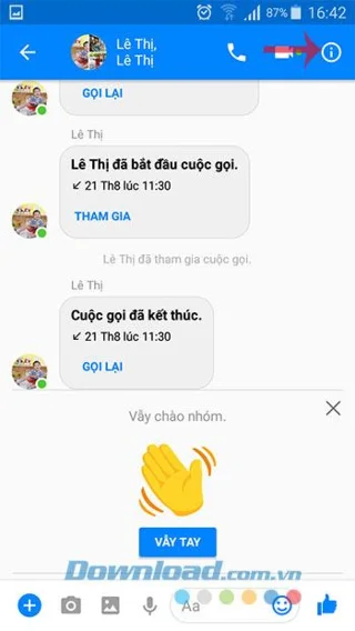 Cómo crear un grupo, dejar un grupo y eliminar un grupo en Messenger