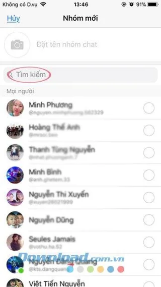 Cómo crear un grupo, dejar un grupo y eliminar un grupo en Messenger