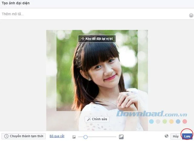 Change your avatar and Facebook cover photo