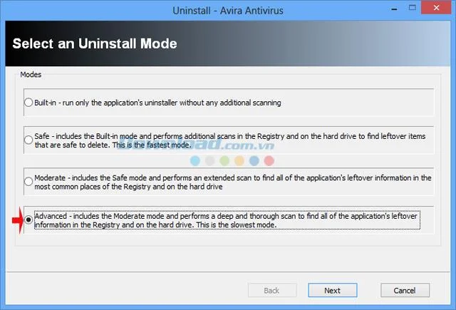 Cómo eliminar completamente el software Avira Free Antivirus