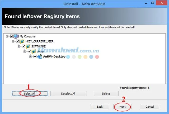 Cómo eliminar completamente el software Avira Free Antivirus