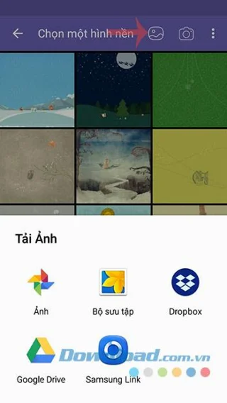 Instrucciones para cambiar el fondo de pantalla del chat de Viber