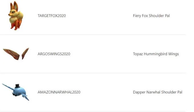 Full list of latest Roblox codes
