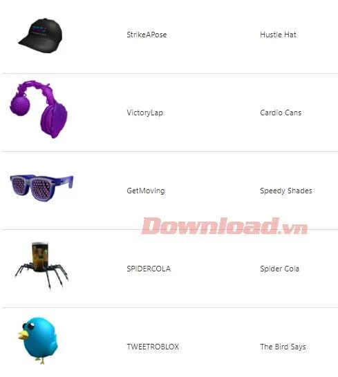 Full list of latest Roblox codes