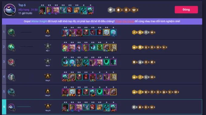 DTCL: instrucciones sobre cómo revisar el historial de partidos
