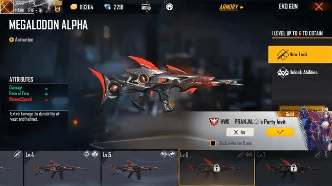 Red Megalodon Alpha SCAR 2