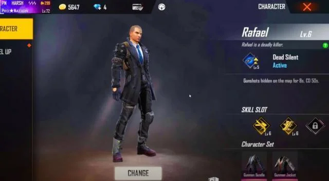 Muerto Silencioso en Free Fire