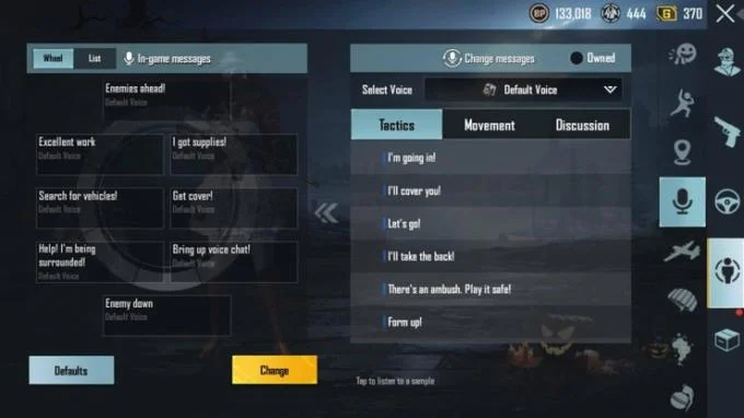 نحوه تغییر صدا در PUBG Mobile در Android و iOS
