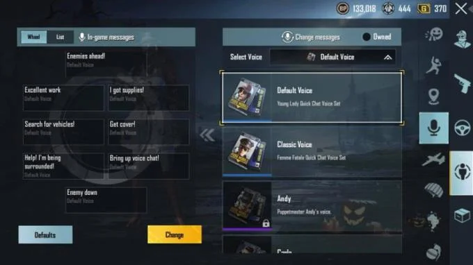 نحوه تغییر صدا در PUBG Mobile در Android و iOS