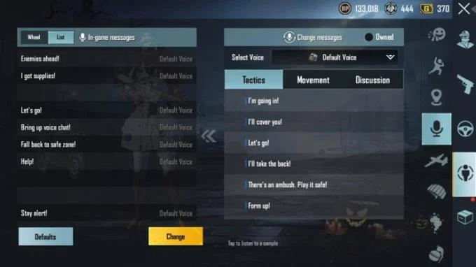 نحوه تغییر صدا در PUBG Mobile در Android و iOS