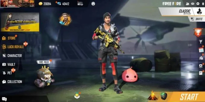 نحوه بازی Jota در Free Fire