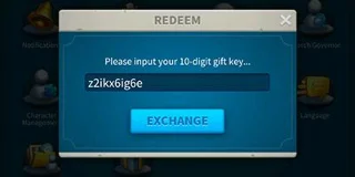 List and how to receive gift codes in Rise of Kingdoms