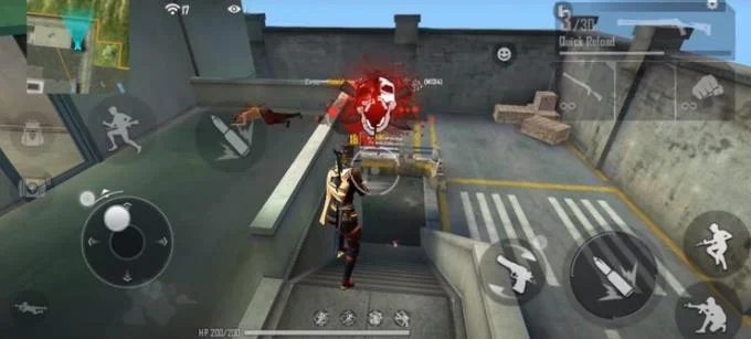 Free Fire: نحوه استفاده از اسلحه شکاری حرفه ای