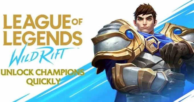 Cómo desbloquear campeones en League of Legends: Wild Rift realmente rápido