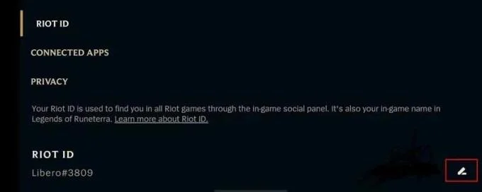 Как изменить свое имя в League of Legends: Wild Rift