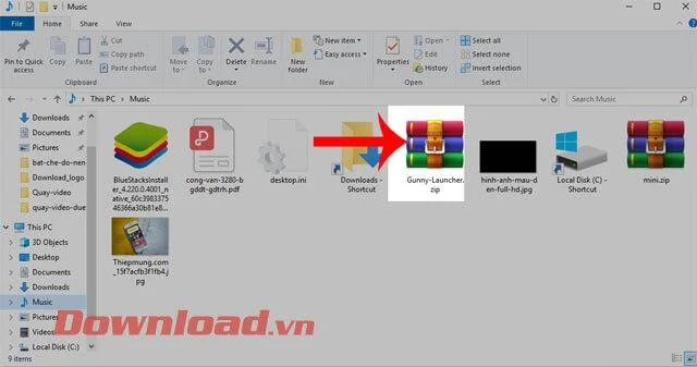 دستورالعمل نصب بازی Gunny Launcher بر روی کامپیوتر
