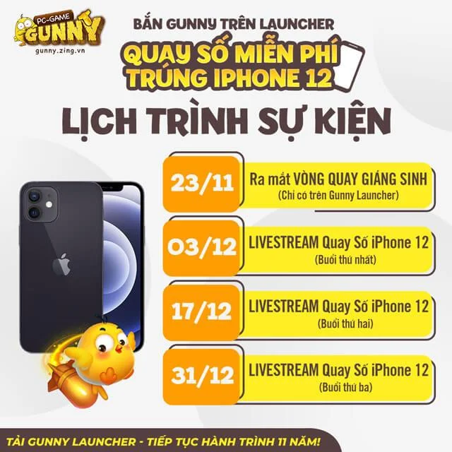 دستورالعمل شماره گیری برای برنده شدن آیفون 12 در Gunny Launcher