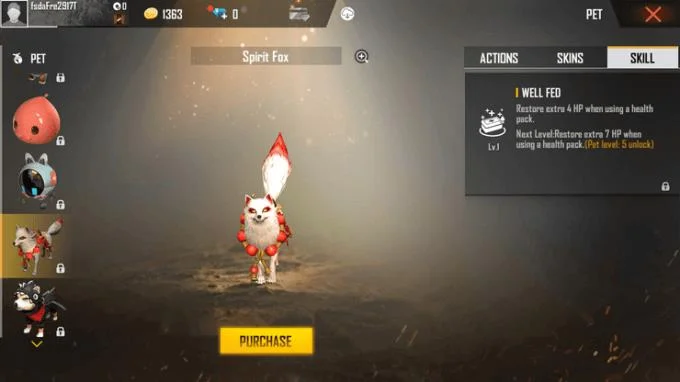 Free Fire: راهنمای تسلط بر هر حیوان خانگی در بازی