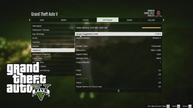 Pengaturan konfigurasi terbaik untuk GTA 5 di PC