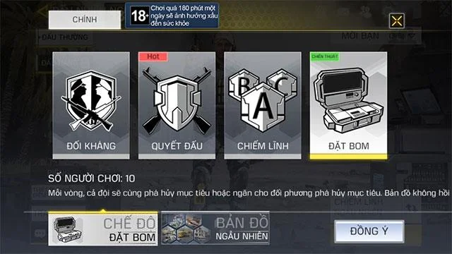 Call Of Duty Mobile VN: نحوه بازی حالت تک شات
