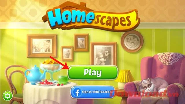 دستورالعمل نصب و بازی Homescapes بر روی تلفن شما