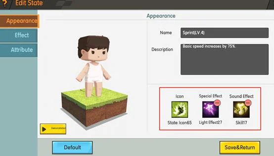 دستورالعمل استفاده از پلاگین [Status] در Mini World: Block Art