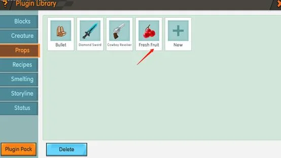 دستورالعمل استفاده از پلاگین [Status] در Mini World: Block Art