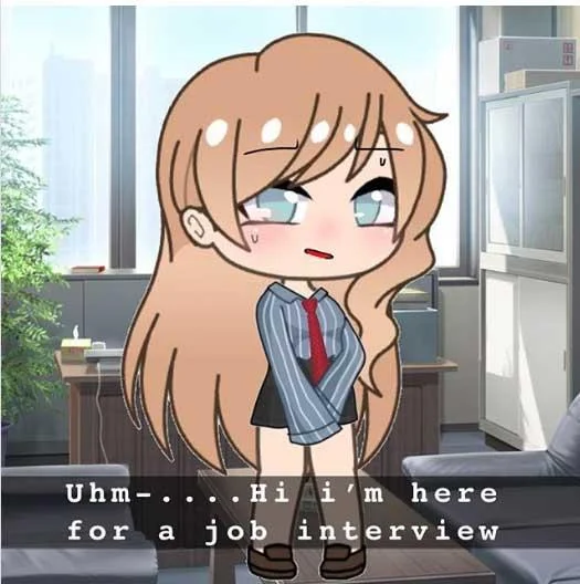 Ropa de Trabajo en Gacha Club