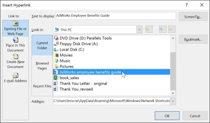 Learn PowerPoint - Lesson 28: How to insert links in Microsoft PowerPoint