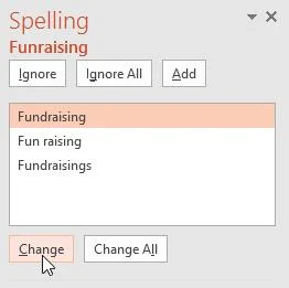 Learn PowerPoint - Lesson 23: Check spelling and grammar